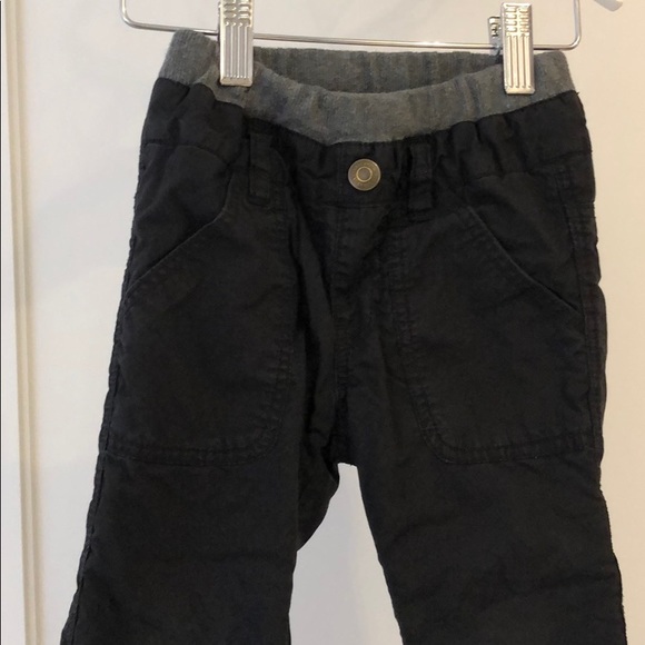Lined winter pants with elastic waist 2-3T - Picture 2 of 4
